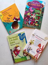 Lotto 4 Libri Narrativa Spagnolo (8-10 anni)  8€