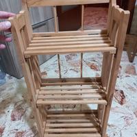 Mobiletto apri e chiudi in legno