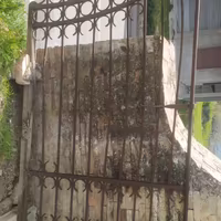 Cancello ferro battuto stile liberty inizio 900