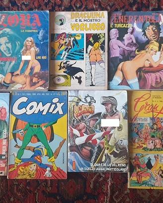 Lotto 9 fumetti '70 '80 Zora Maghella Cenerentola