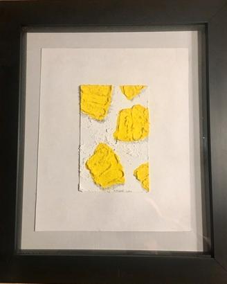Pino Pinelli tecnica mista su cartone