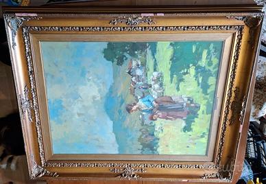 A. SARNO - PAESAGGIO 60x80