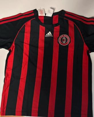 Divisa Adidas Milan junior camp bambino
