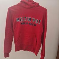 Felpa donna con cappuccio ( Meltin Pot )