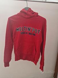 Felpa donna con cappuccio ( Meltin Pot )