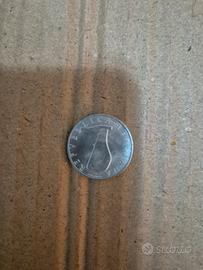 moneta 5lire  delfino romagnoli 1953