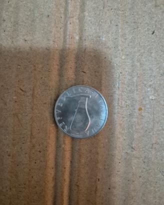 moneta 5lire  delfino romagnoli 1953