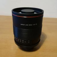 super teleobiettivo 900 mm F8.0