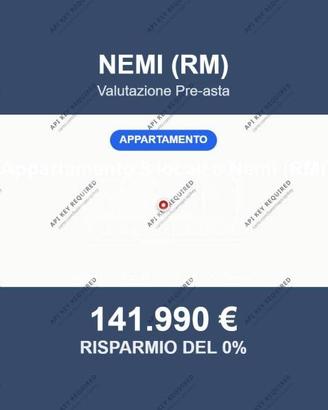 Immobile in asta di 82 m² a Nemi