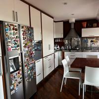 Cucina artigianale in vero legno bianca (10 metri)