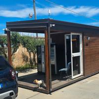 Casetta prefabbricata in legno