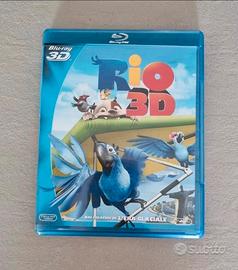 DVD BLUE RAY anche in 3D Cartone Animato Rio