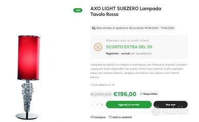 Lampada da tavolo