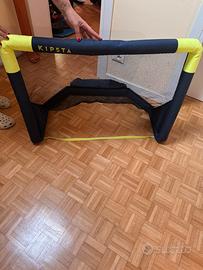 Mini Porta da calcio gonfiabile per bambini.