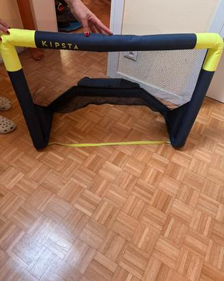 Mini Porta da calcio gonfiabile per bambini.