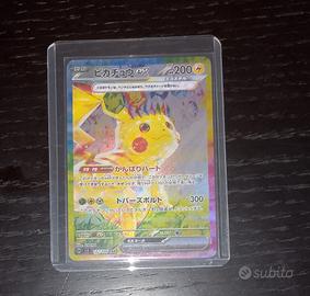 Carta Pokémon Pikachu EX Giapponese