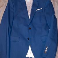 giacca ragazzo/uomo blu taglia 46