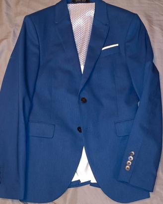giacca ragazzo/uomo blu taglia 46