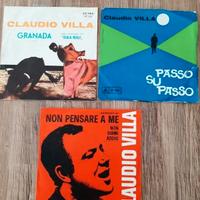 Claudio Villa: tre vinili degli anni Sessanta