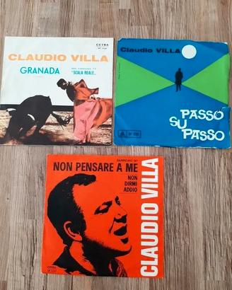 Claudio Villa: tre vinili degli anni Sessanta