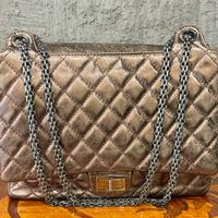 Borsa Chanel 2,55 Metallic Bronze