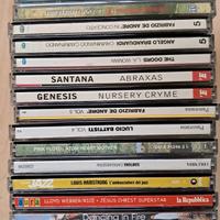 CD De André, Branduardi, Santana, Doors, Battisti,