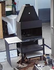 caminetto da esterno