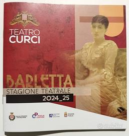 Programma Teatro Curci Barletta 2024-2025