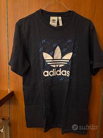t shirt adidas blu