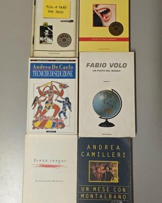 Lotto libri narrativa italiana contemporanea