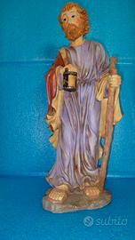 Statua San Giuseppe 45 cm presepe in resina