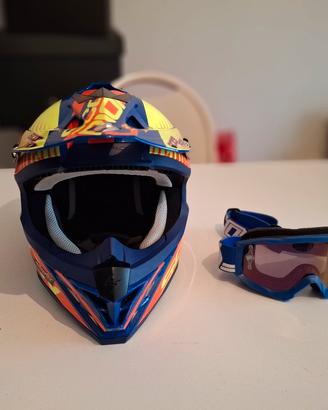 Casco Scorpion maschera scott
