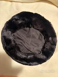 Cappello a basco in vero pelo