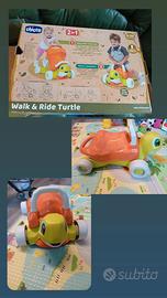 2 in 1 tartaruga cavalcabile e i primi passi