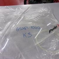 Plexiglass cupolino PUIG suzuki gsxr 1000 k9