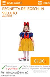 REGINETTA DEI BOSCHI IN VELLUTTO (4anni) Veneziano