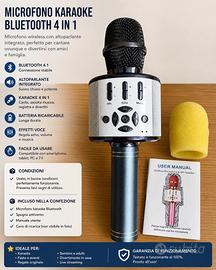 Microfono Karaoke Bluetooth Wireless