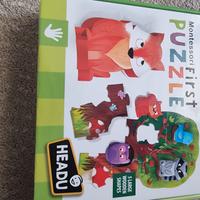 Montessori first puzzle Headu