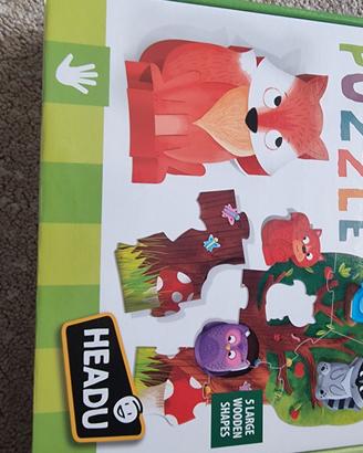 Montessori first puzzle Headu