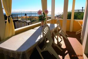 FRONTE MARE VILLETTA PTERRA IN SPIAGGIA 9posti max