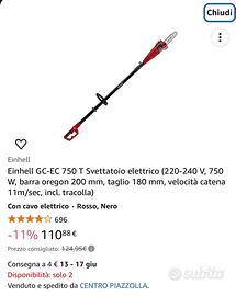 Taglia rami/Svettatoio elettrico