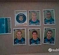 Set 7 figu Inter album calciatori panini 2004/05