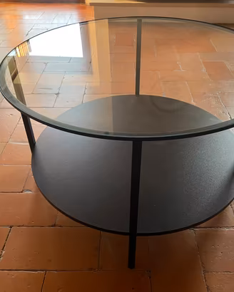Tavolino tondo Vittsjõ Ikea