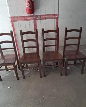 Sedie in legno