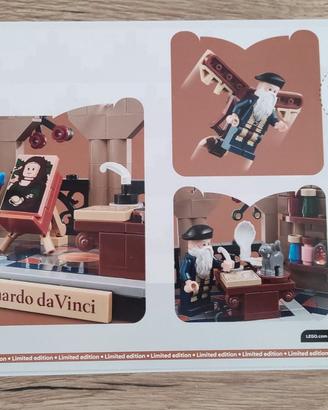 lego "Leonardo Da Vinci Tribute"