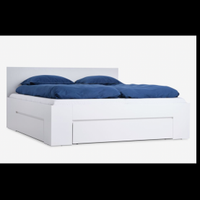 Letto matrimoniale con doghe