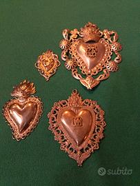 4 ex voto argento 925