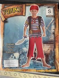 Vestito di carnevale da pirata