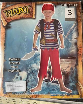 Vestito di carnevale da pirata
