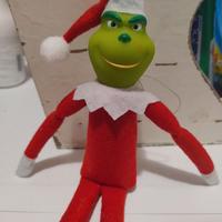 Grinch bambola elfo nuovo